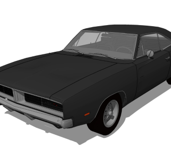 超精细汽车模型 道奇 Dodge Charger